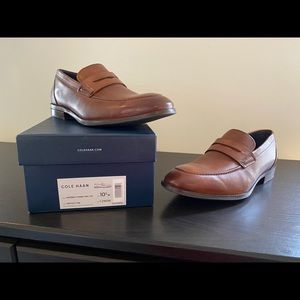Cole Haan Warner Grand Penny Loafer, British Tan